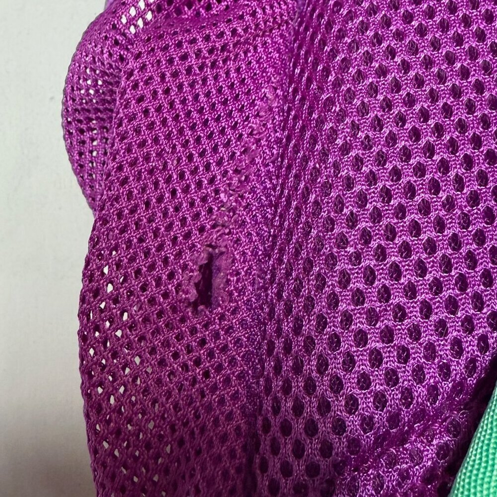 The North Face Haystack Backpack–Grape Purple with Aqua Trim–Laptop Daypack, EUC - Picture 5 of 8